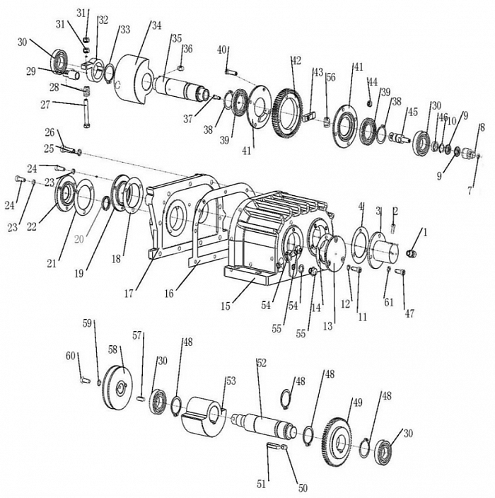 2 ДВИГАТЕЛЬ - ВИБРАТОР -  ПЛОЩАДКА ВИБРОПЛИТА CHAMPION PC1345RHH